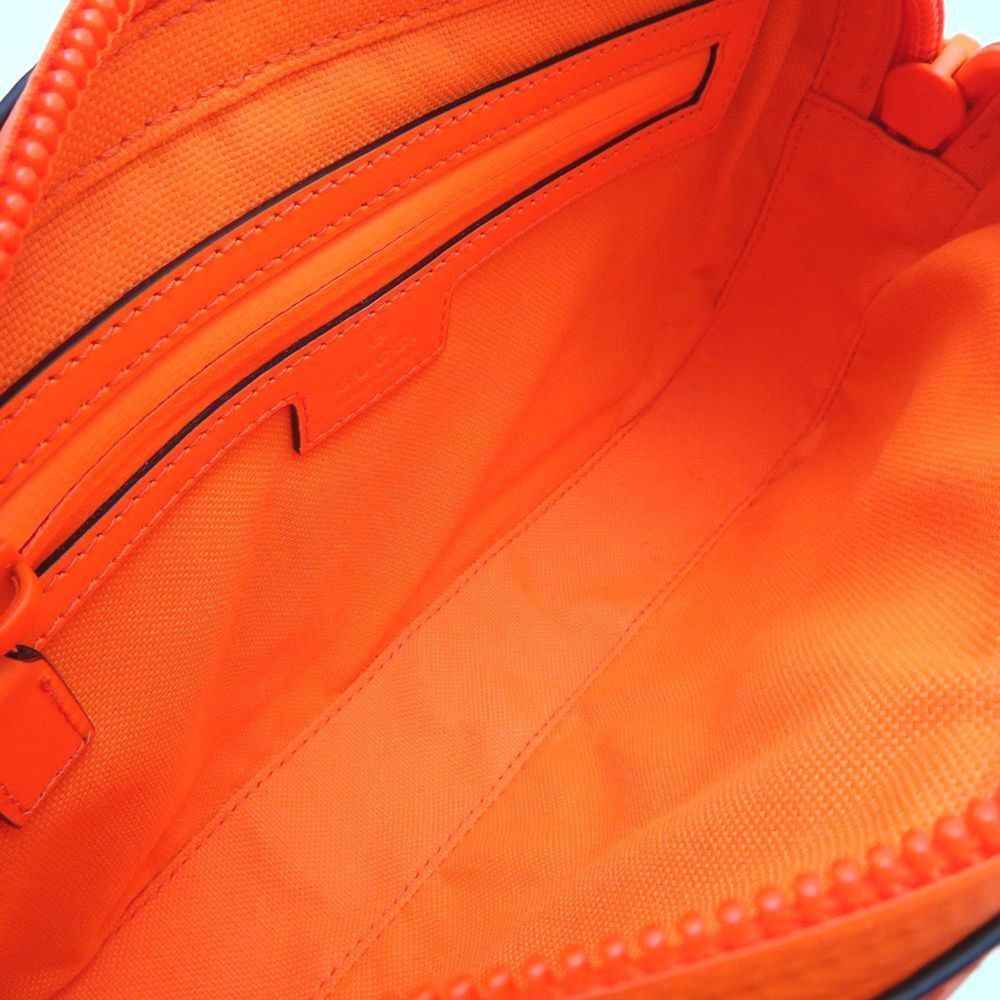 GUCCI Orange Leather Fanny Pack - Picture 7 of 10